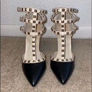 Studded Heels
